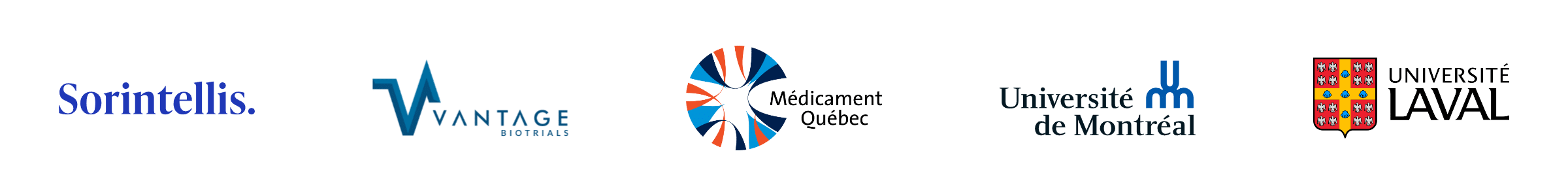 Research partners: Sorintellis, Vantage BioTrials, Médicament Québec, Université de Montréal and Université Laval